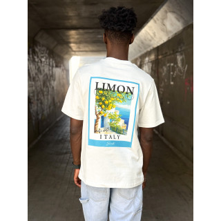 T-shirt Costa romana - Ecru