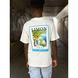 T-shirt Costa romana - Ecru