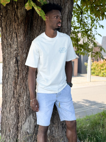 T-shirt Costa romana - Ecru