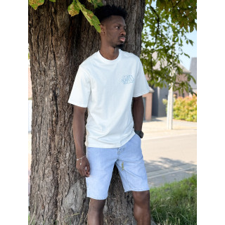 T-shirt Costa romana - Ecru