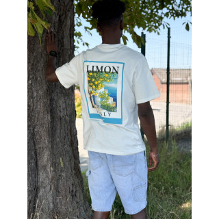 T-shirt Costa romana - Ecru