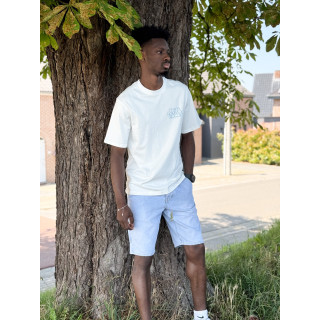 Short en jeans Melvil - Bleu