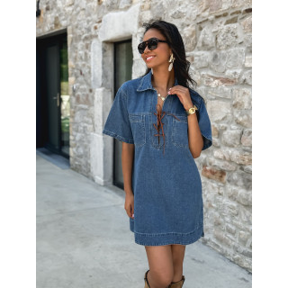 Robe en jeans Jayleen - Bleu