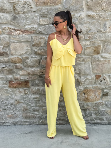 Combinaison pantalon Alayna - Jaune