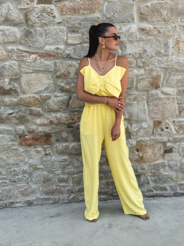 Combinaison pantalon Alayna - Jaune