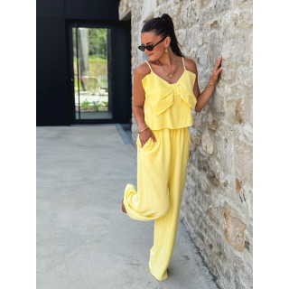Combinaison pantalon Alayna - Jaune