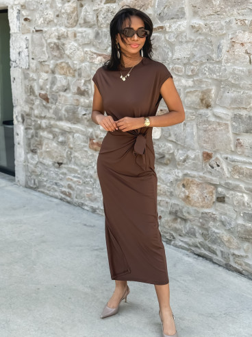Robe Callie - Chocolat