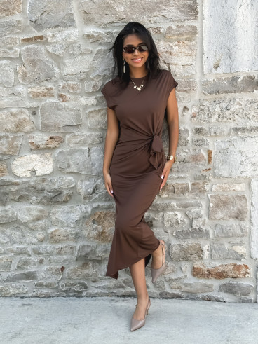 Robe Callie - Chocolat