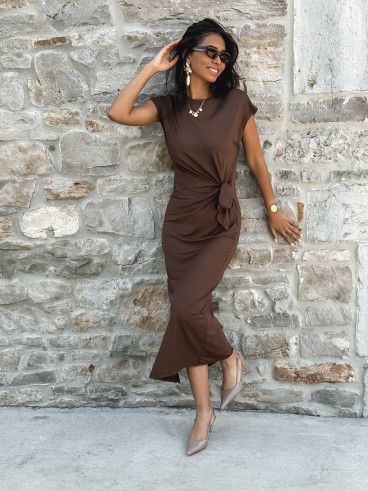 Robe Callie - Chocolat