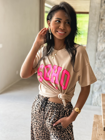 T-shirt Soho - Beige