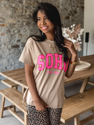 T-shirt Soho - Beige