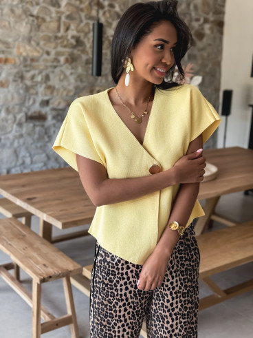 Gilet Savia - Jaune