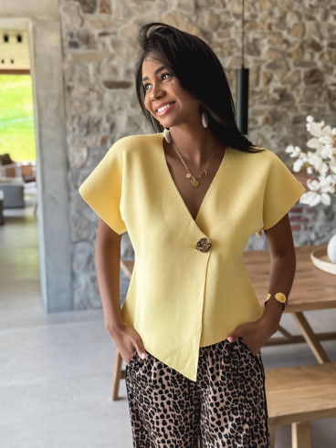 Gilet Savia - Jaune