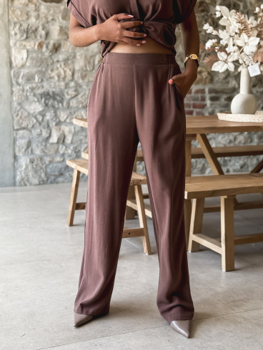 Chemise Maïlinda - Chocolat