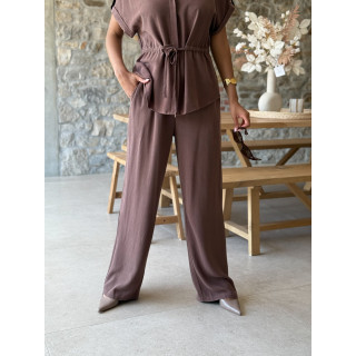 Chemise Maïlinda - Chocolat