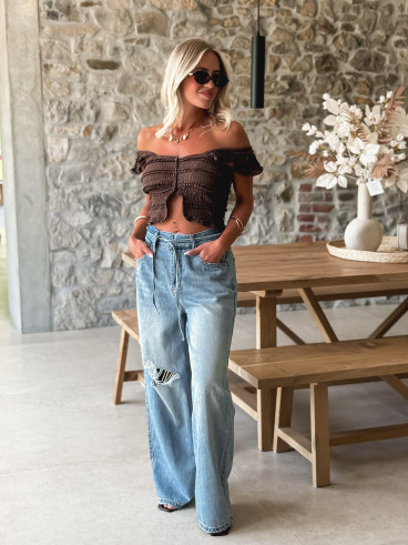 Jeans Elianna - Bleu