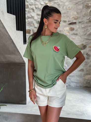 T-shirt Tutti - Kaki