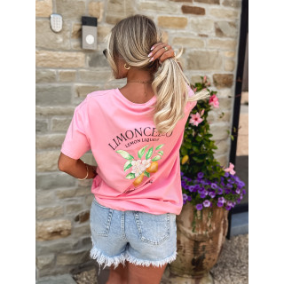 T-shirt Tropéa - Rose