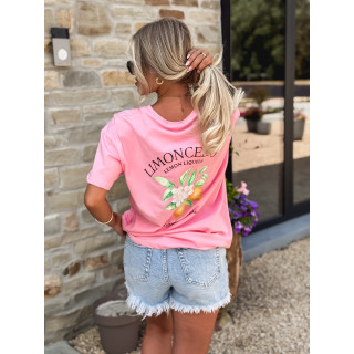T-shirt Tropéa - Rose