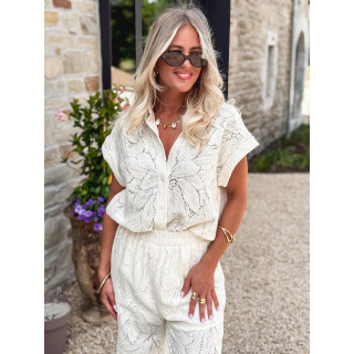 Chemise Orianne - Crème