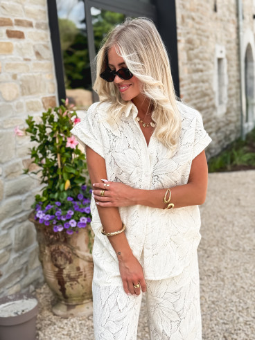 Chemise Orianne - Crème