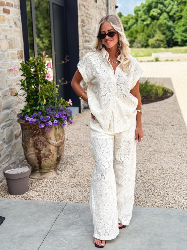 Chemise Orianne - Crème