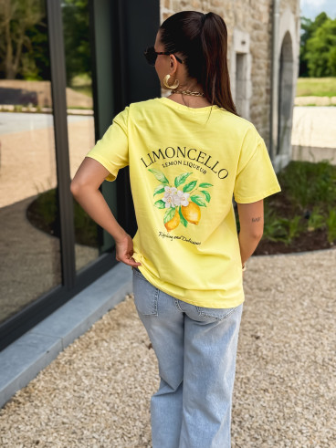 T-shirt Tropéa - Jaune