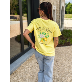 T-shirt Tropéa - Jaune