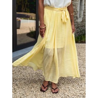 Jupe longue Lilianna - Jaune