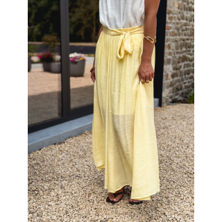 Jupe longue Lilianna - Jaune