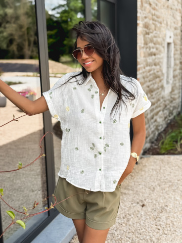 Chemise Armande  - Blanc