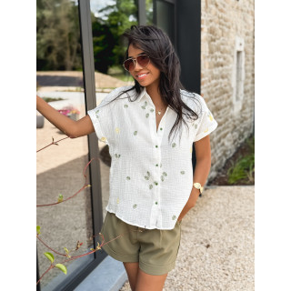 Chemise Armande  - Blanc