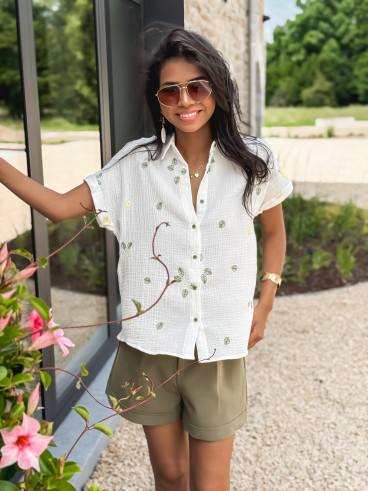 Chemise Armande  - Blanc