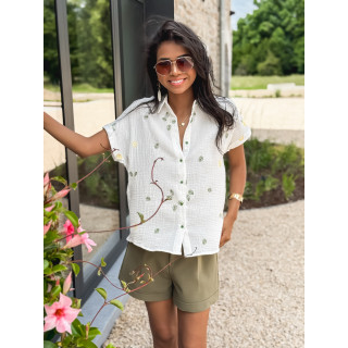 Chemise Armande  - Blanc