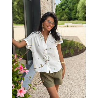 Chemise Armande  - Blanc