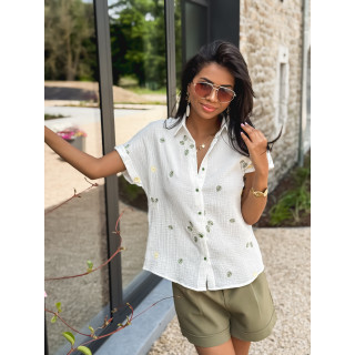 Chemise Armande  - Blanc