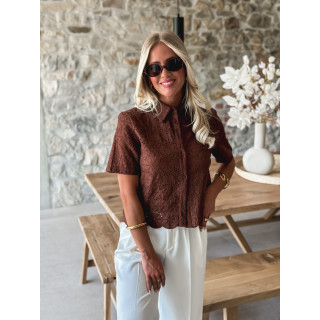 Chemise Louisanne - Chocolat