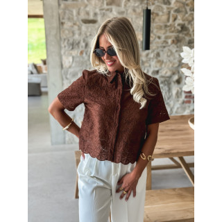 Chemise Louisanne - Chocolat