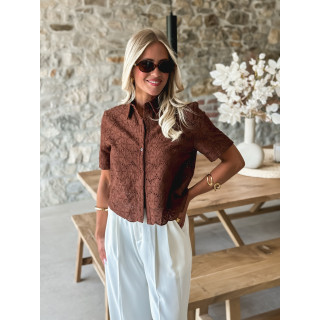 Chemise Louisanne - Chocolat