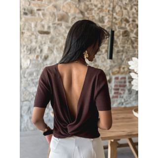 Blouse Panomé - Marron