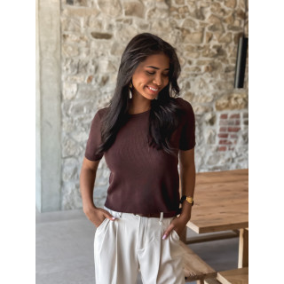 Blouse Panomé - Marron