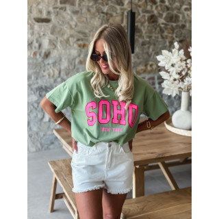 T-shirt Soho - Kaki