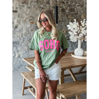 T-shirt Soho - Kaki