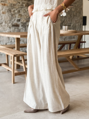 Pantalon Alejandra - Beige