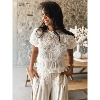 Blouse Heidi - Crème