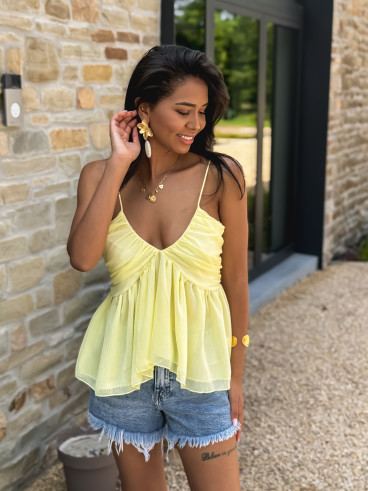 Top Thallie - Jaune