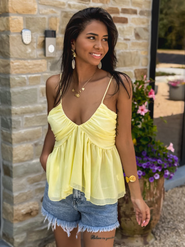 Top Thallie - Jaune