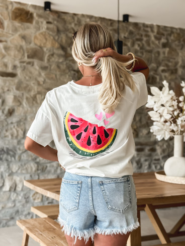 T-shirt Tutti - Blanc