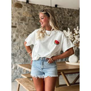 T-shirt Tutti - Blanc