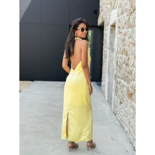 Robe longue Salema - Jaune